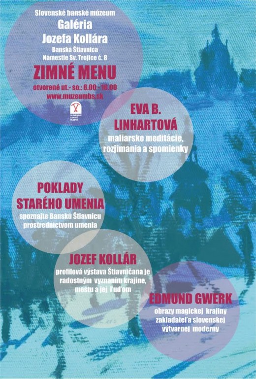 Zimné menu Galérie Jozefa Kollára
