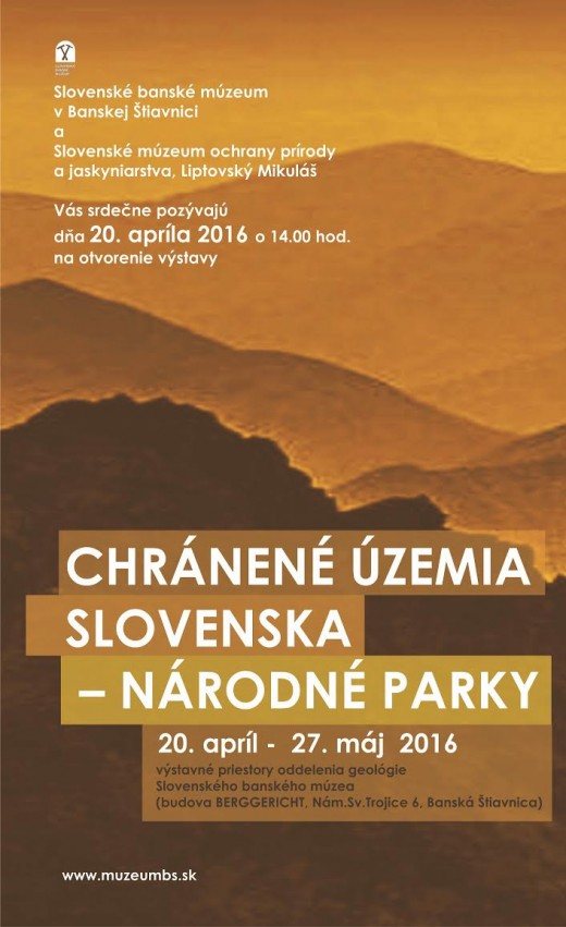 Výstava Chránené územia Slovenska-Národné parky