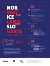 NORWAY AND ICELAND MEET SLOVAKIA 